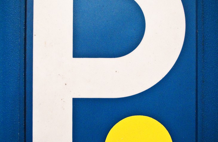 parking, typeface, paris, blue, yellow