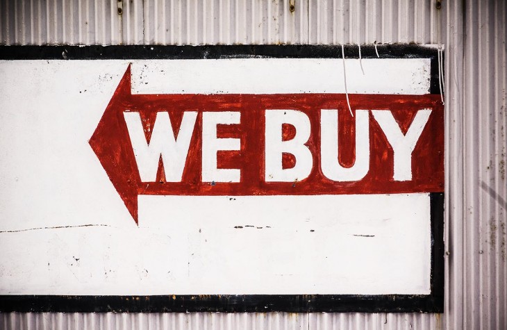 we buy sign cleveland