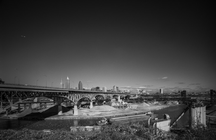 cleveland, cityscapes, bridge