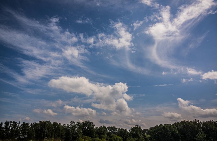 headlands, sky