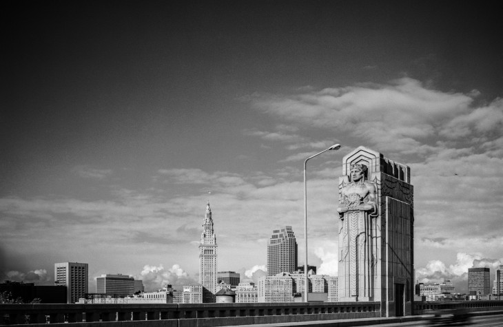 hope bridge, cleveland, guardians of traffic,