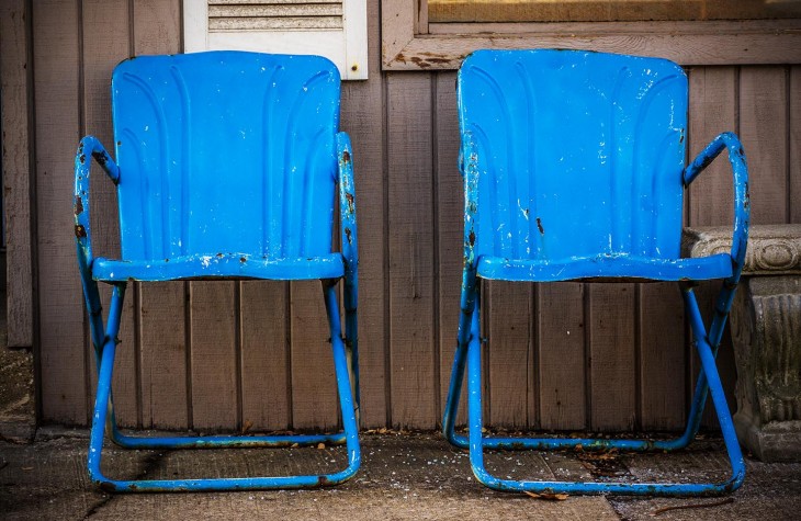 twin blue chairs murray hill cleveland