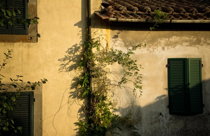 santa fiora, italy, sunset, details