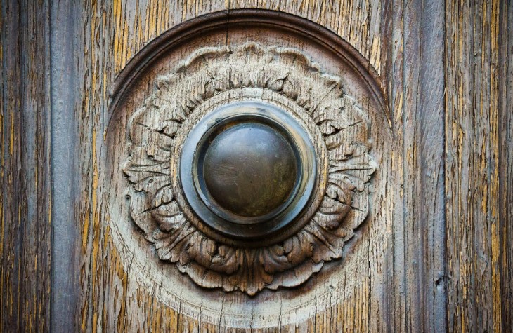 santa fiora, italy, doorknob