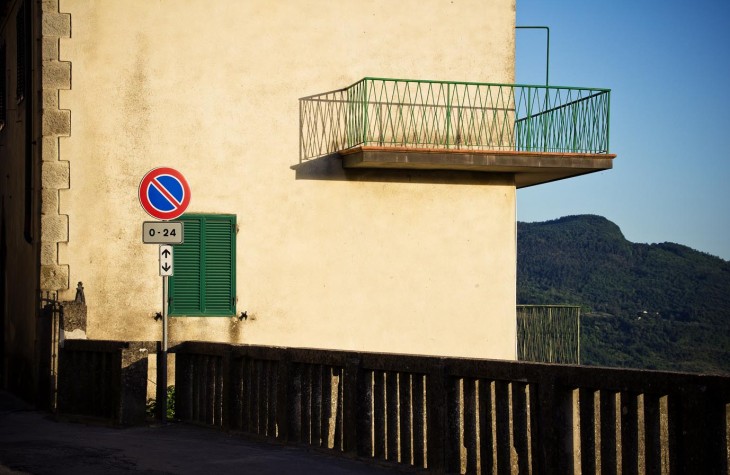 santa fiora, italy, signage