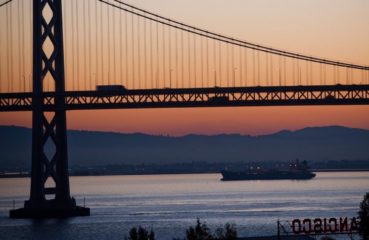 san francisco, golden gate, sunset