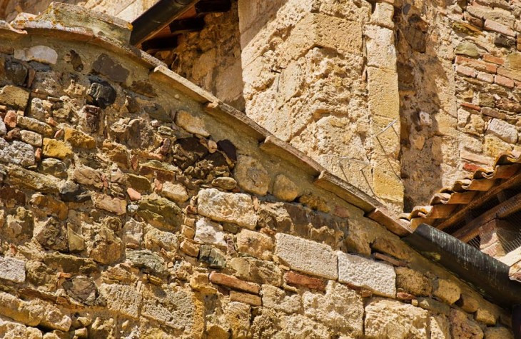 st antimo, abbey, italy, roof, tile