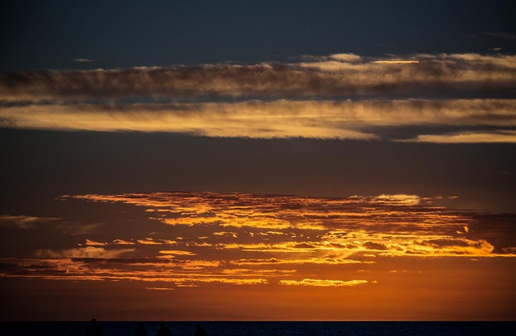 california, sunset, skyscape