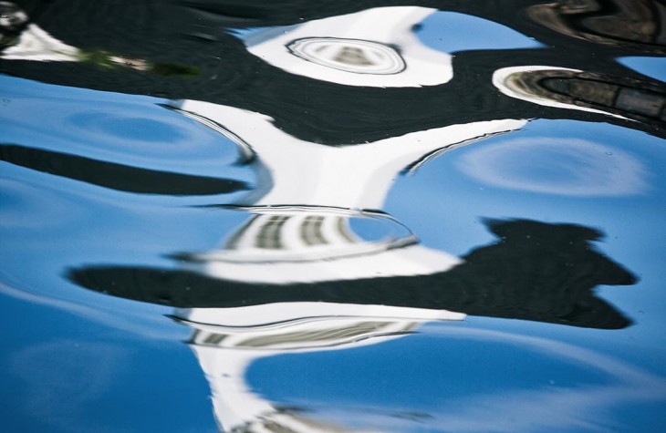 westfield, water, reflection