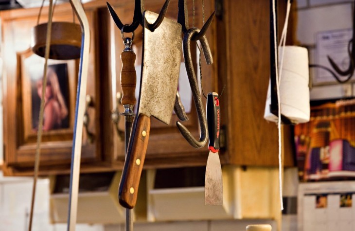 west side market, cleaver, knives, butcher