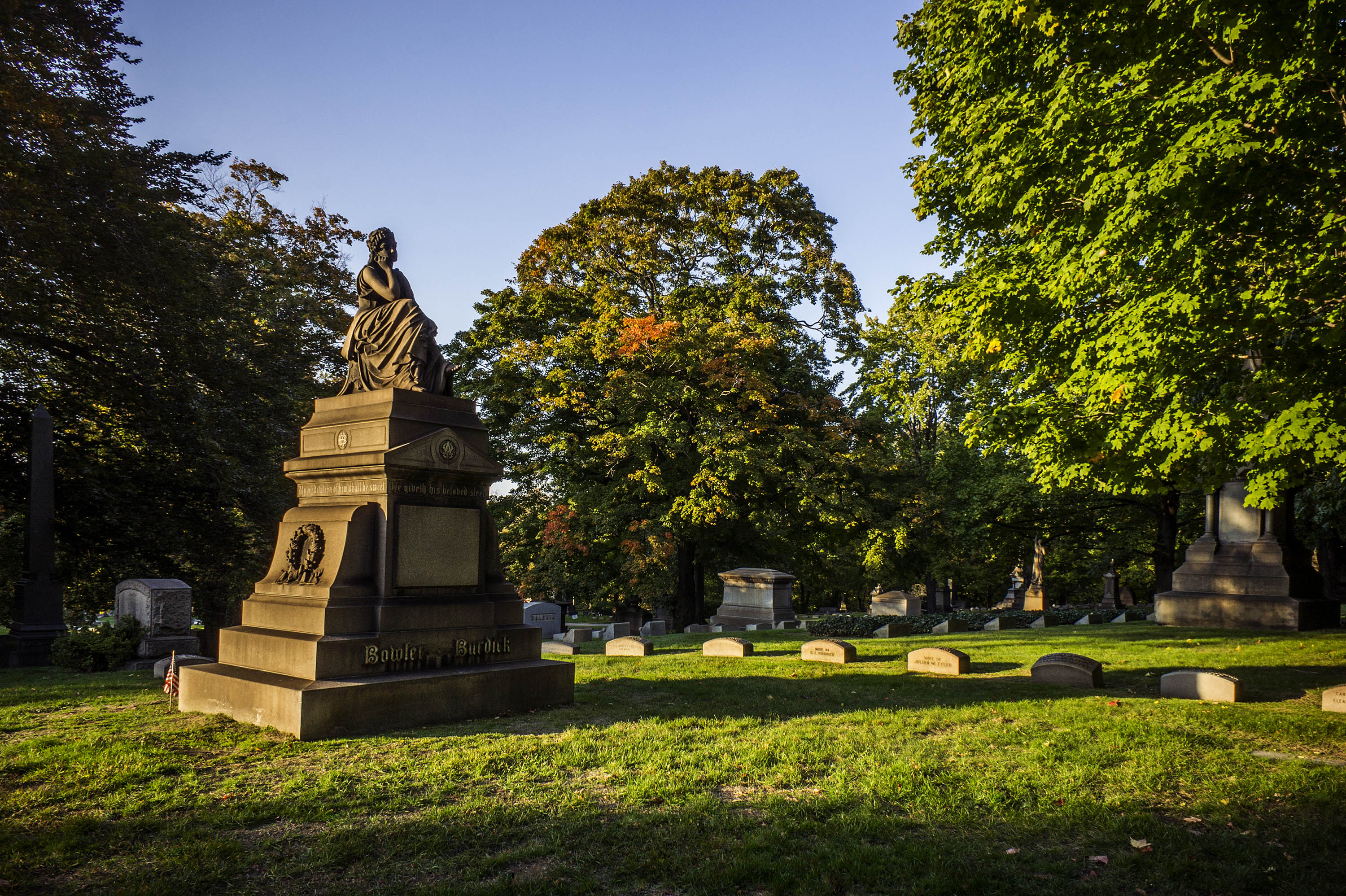 Lake View Cemetery by Barney Taxel